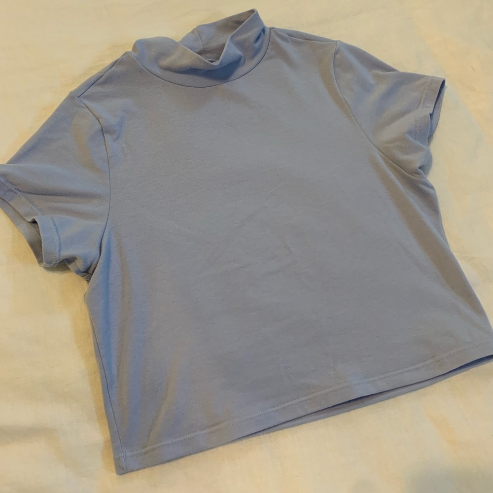 Blue croptop